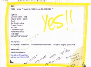 89_Prelude_Classified_Ad